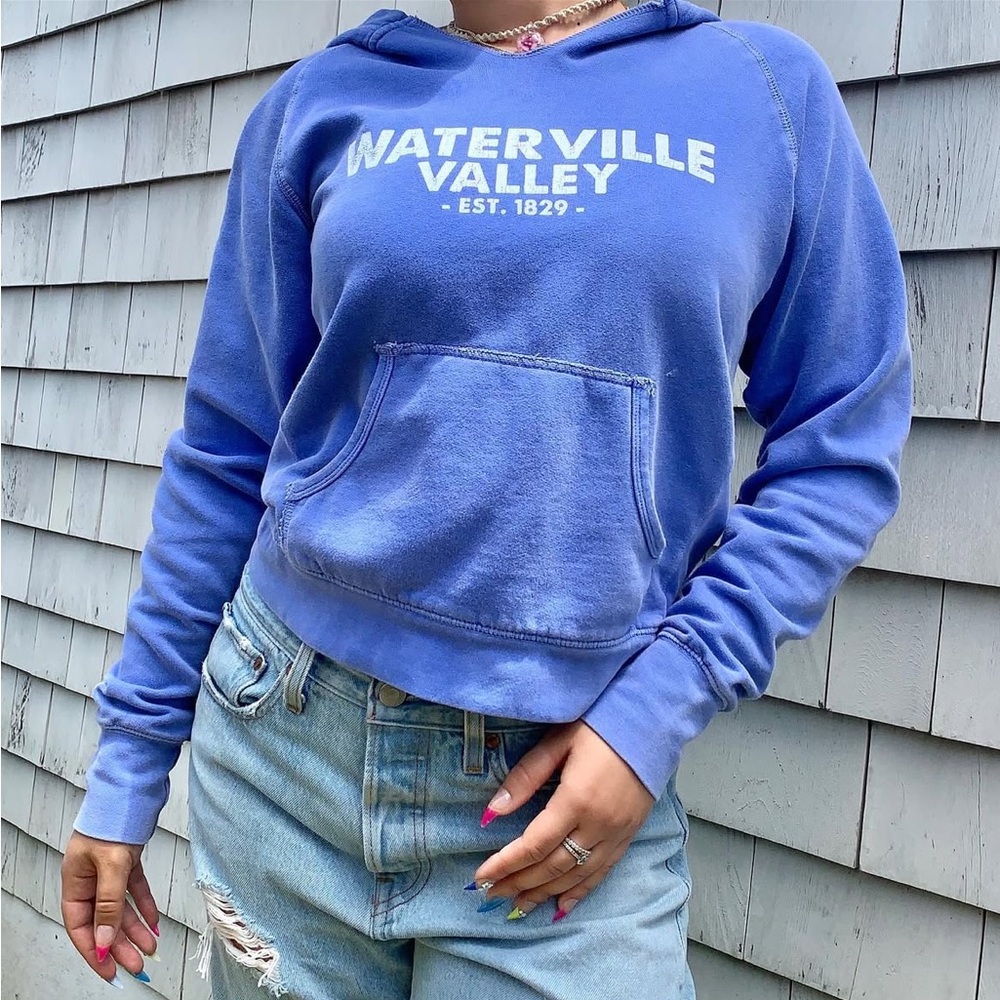 Comfort Colors Waterville Valley Indigo Hoodie